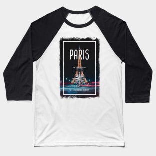 Paris, France, the city of lights Baseball T-Shirt